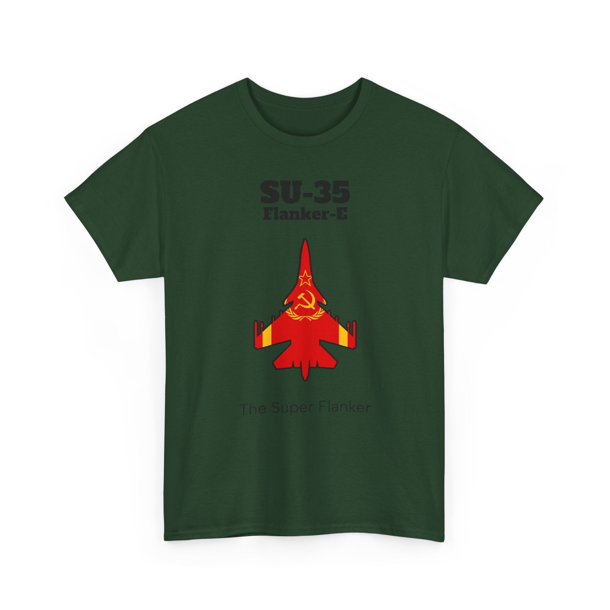 SU-35 Flanker-E T-Shirt front print