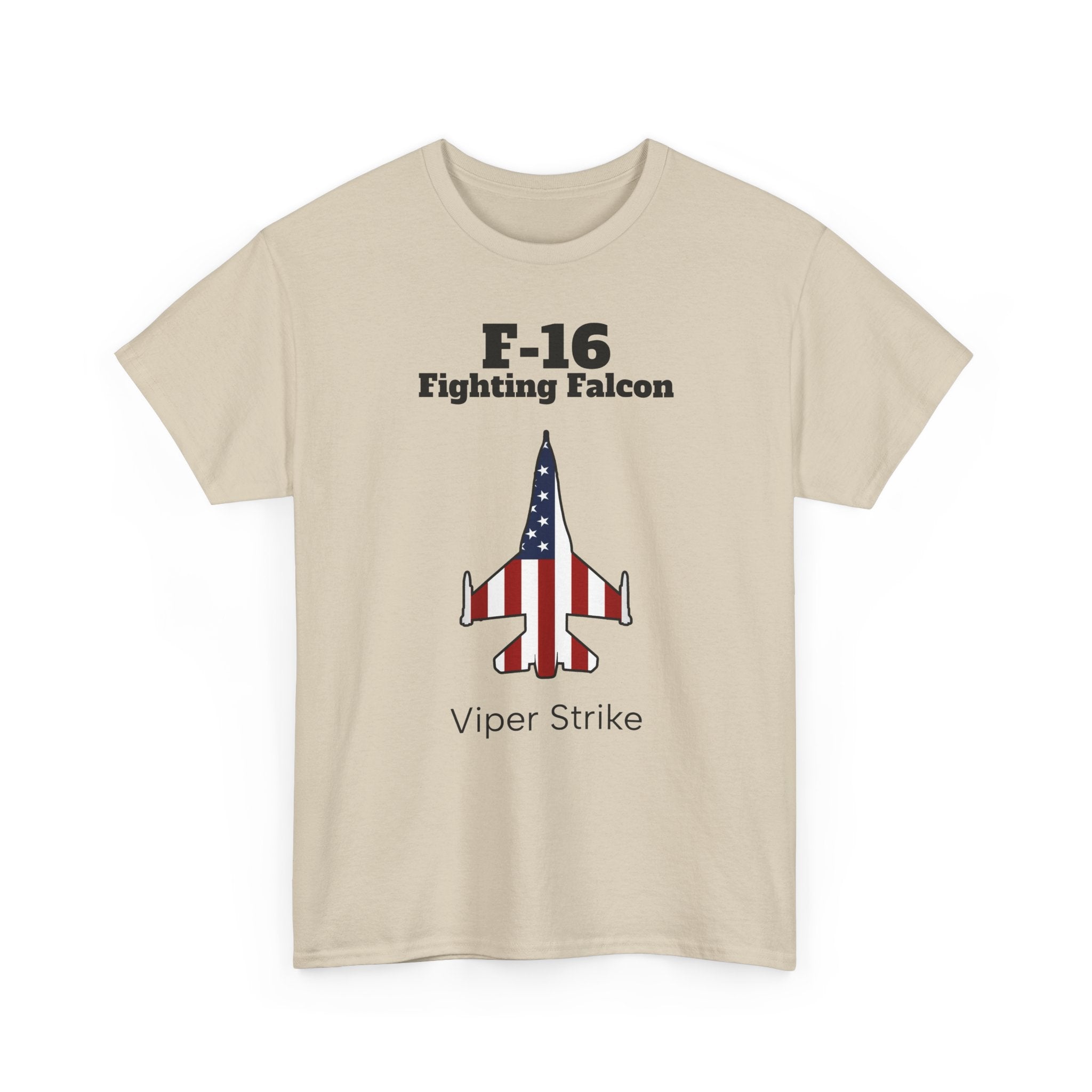 F-16 Fighting Falcon T-Shirt Front Print