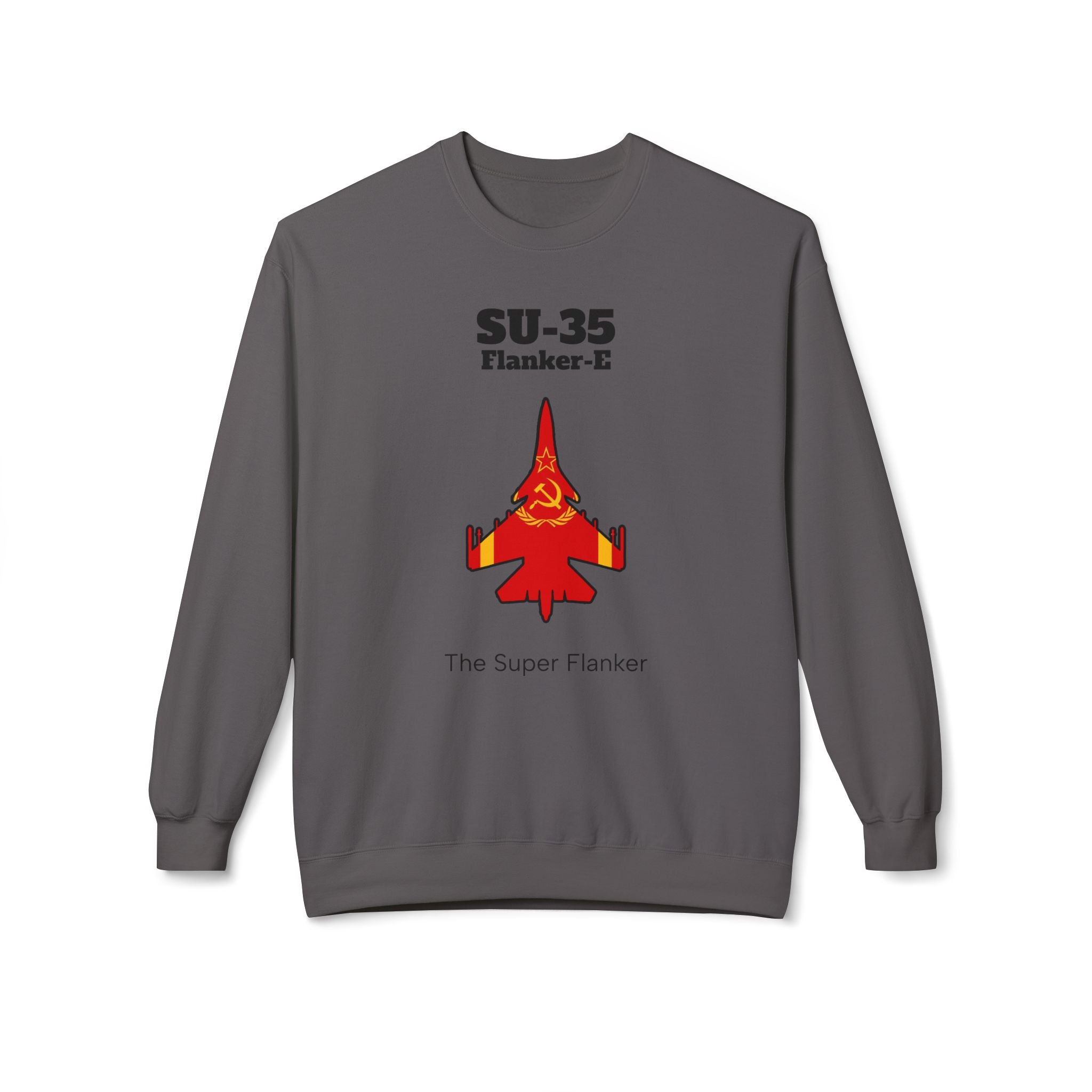 SU-35 Flanker-E Sweatshirt front print