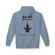 Su-47 Black Shark Hoodie - Prototype Of Power - BackPrint