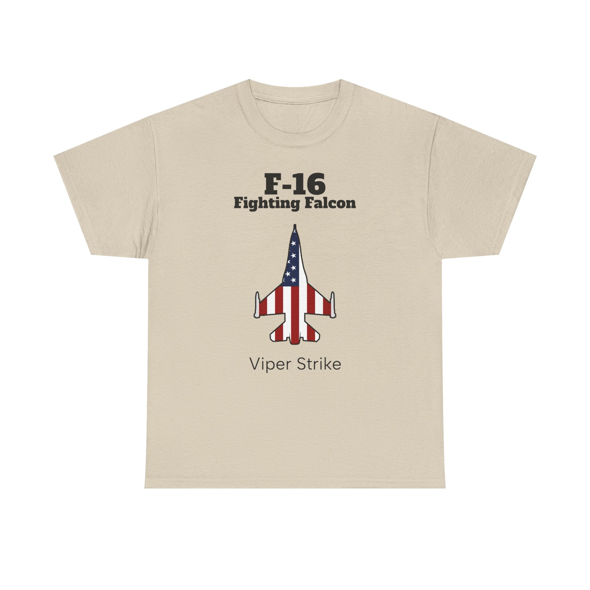 F-16 Fighting Falcon T-Shirt Front Print