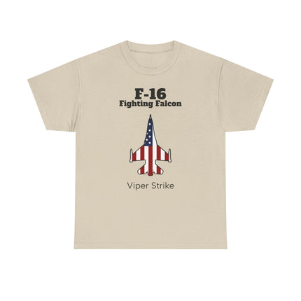 F-16 Fighting Falcon T-Shirt Front Print