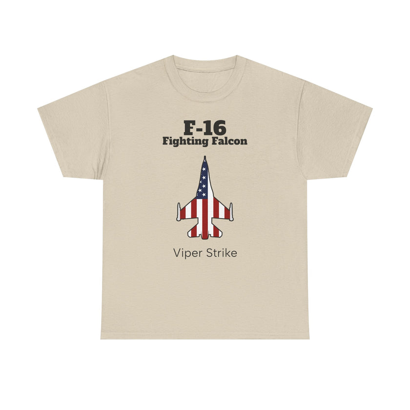 F-16 Fighting Falcon T-Shirt Front Print