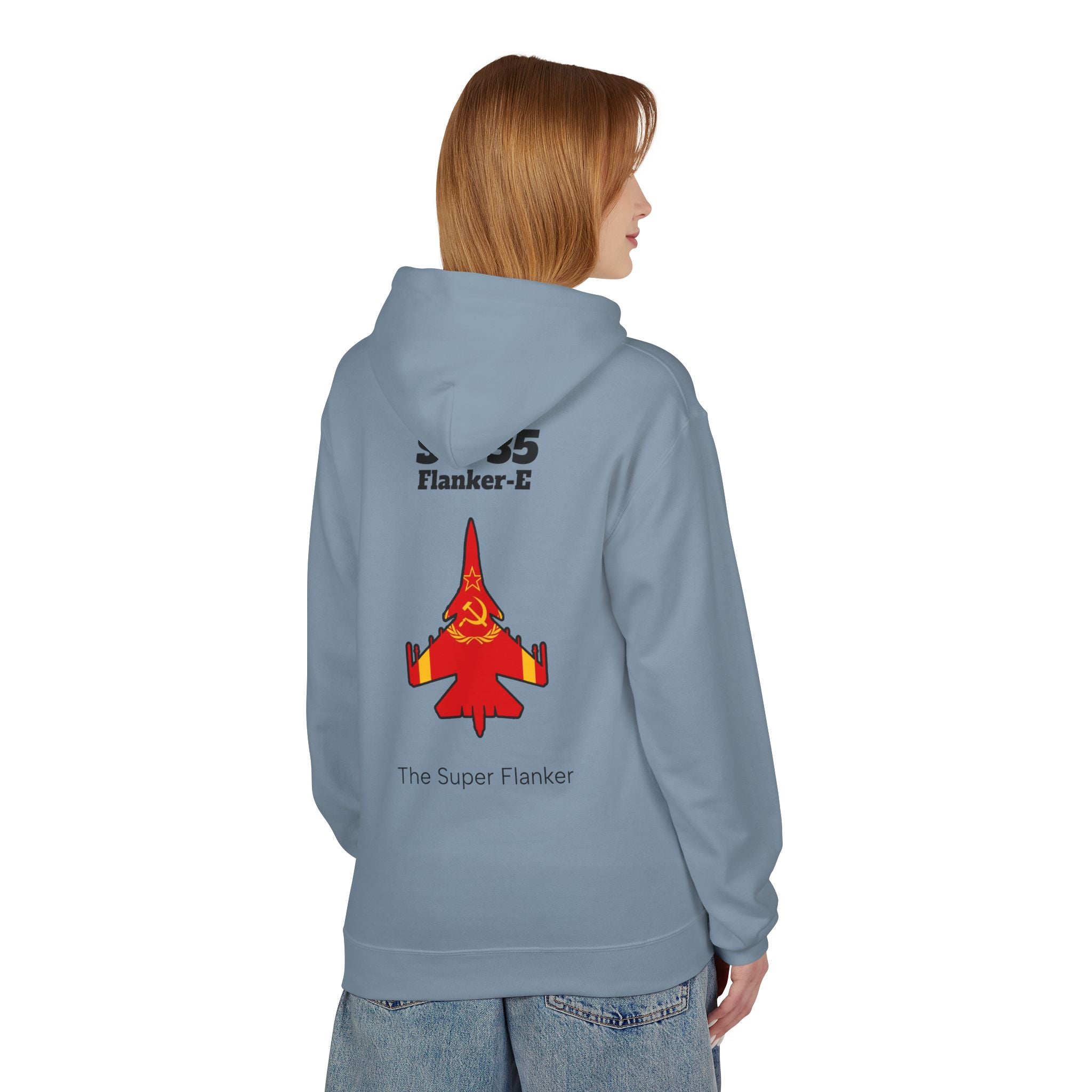 Soviet Fighter Jet Hoodie - Cozy Fleece Sweatshirt with Aviation Design, Great for Aviation Lovers, Gift for Pilots, Casual Wear, [...]
