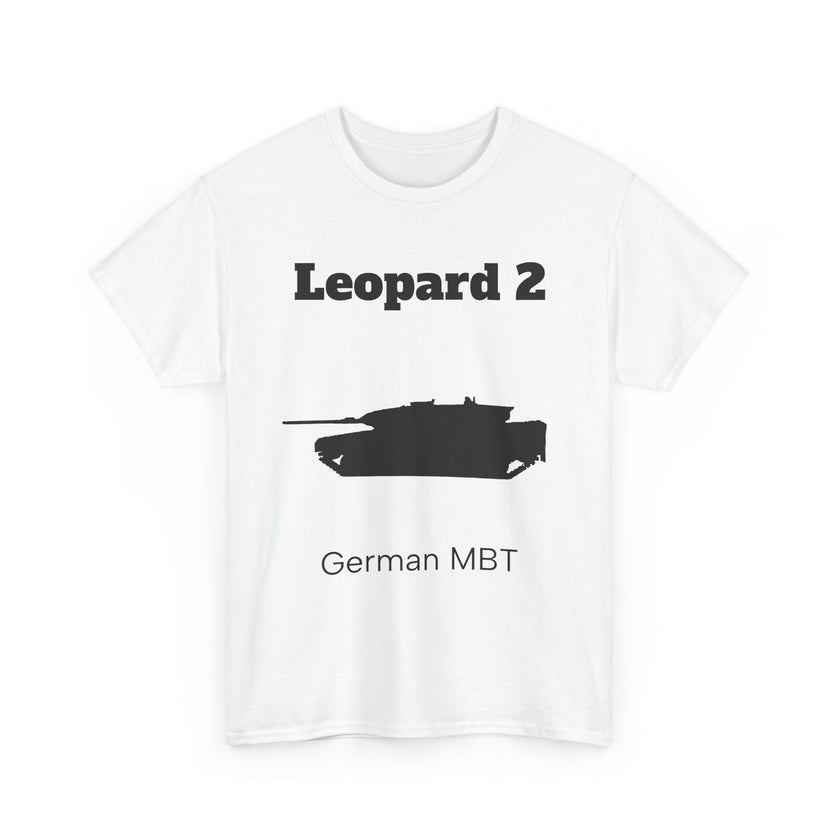 Leopard 2 German MBT T-Shirt  - FrontPrint