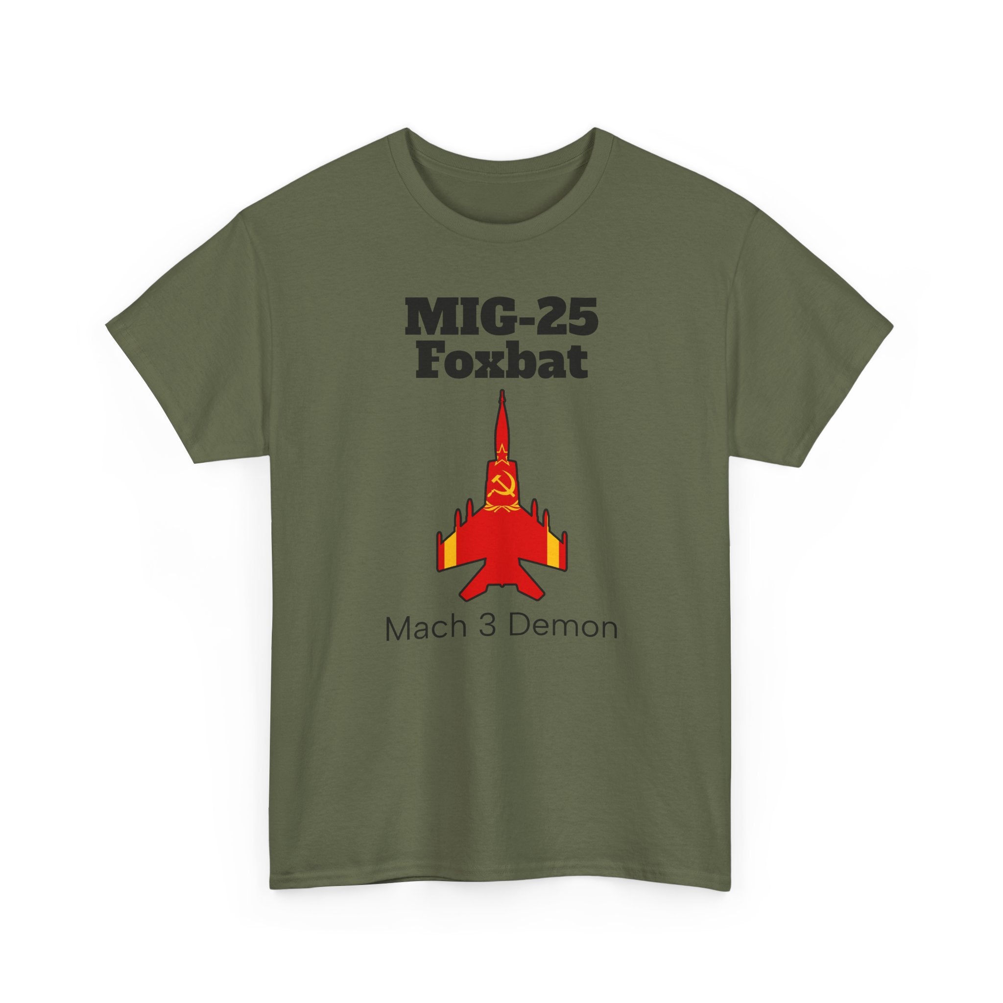 MIG-25 Foxbat T-Shirt front print