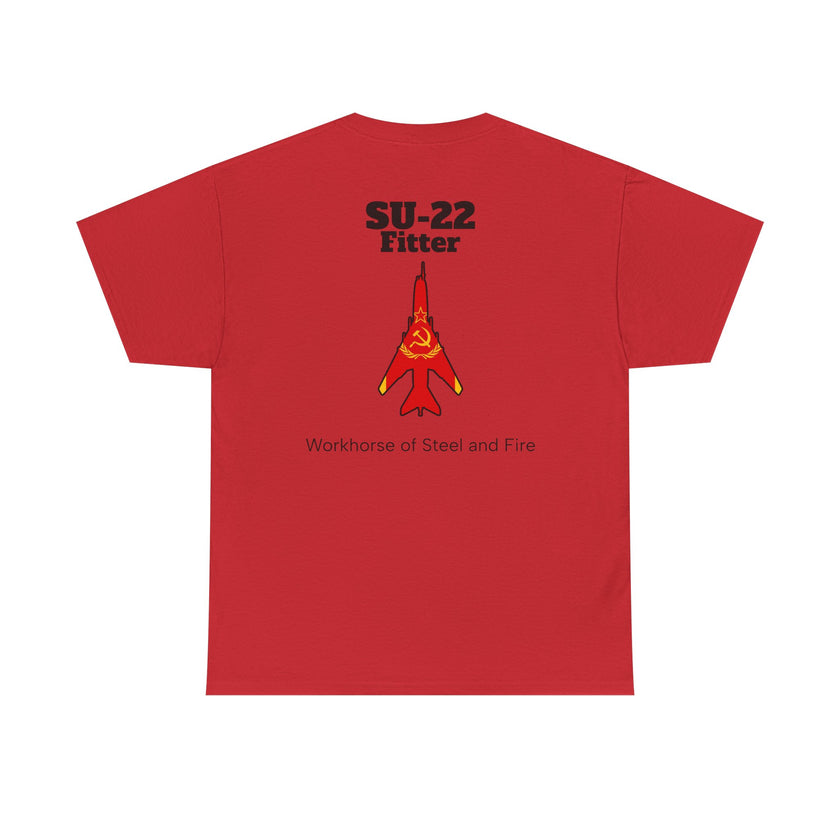 SU-22 Fitter  T-Shirt back print