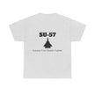 SU-57 Stealth Fighter Tee - BackPrint