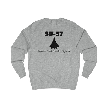 SU-57 Stealth Fighter Unisex Sweatshirt - FrontPrint
