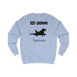 EF-2000 Typhoon Unisex Sweatshirt for Aviation Enthusiasts