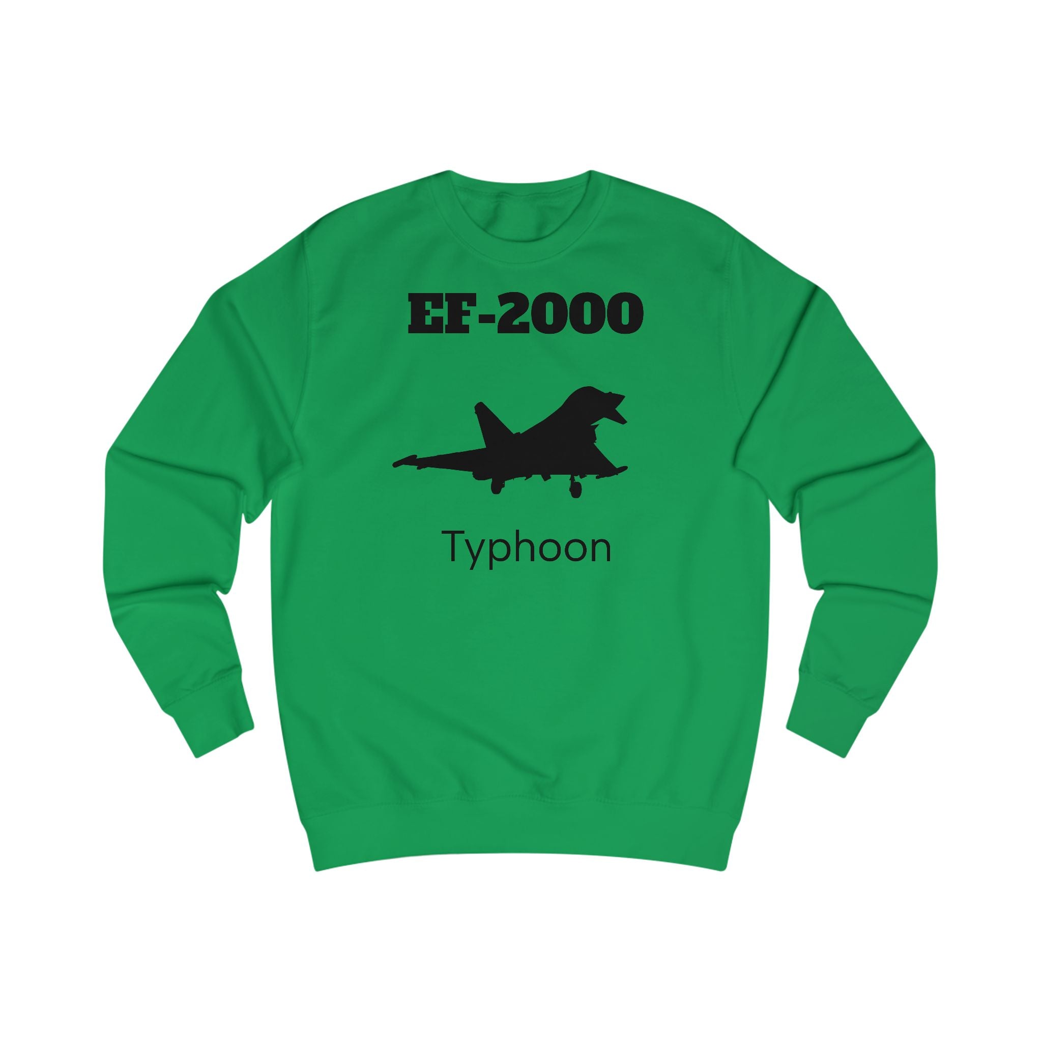 EF-2000 Typhoon Unisex Sweatshirt for Aviation Enthusiasts