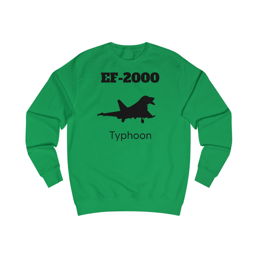 EF-2000 Typhoon Unisex Sweatshirt for Aviation Enthusiasts