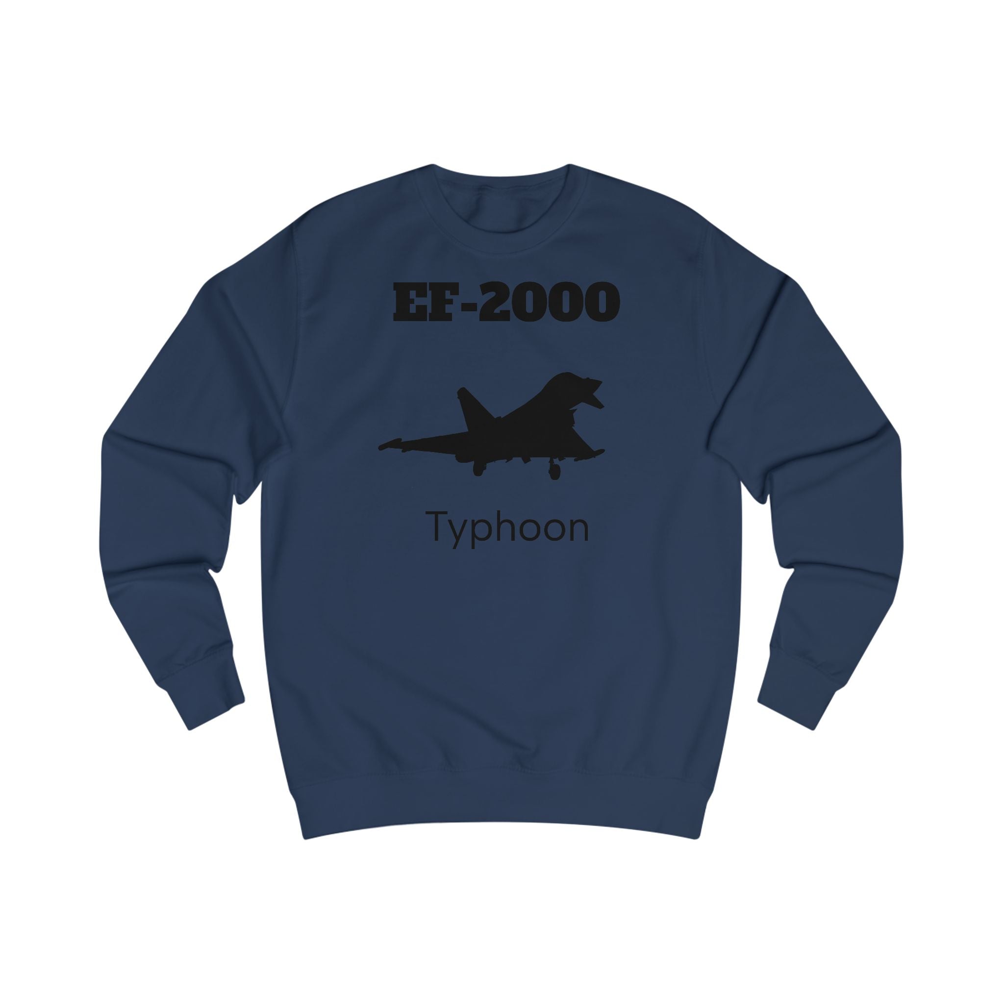 EF-2000 Typhoon Unisex Sweatshirt for Aviation Enthusiasts