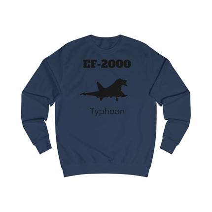 EF-2000 Typhoon Unisex Sweatshirt for Aviation Enthusiasts