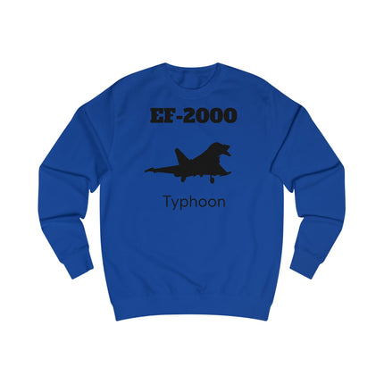 EF-2000 Typhoon Unisex Sweatshirt for Aviation Enthusiasts