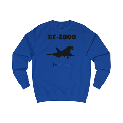 EF-2000 Typhoon Unisex Sweatshirt for Aviation Enthusiasts