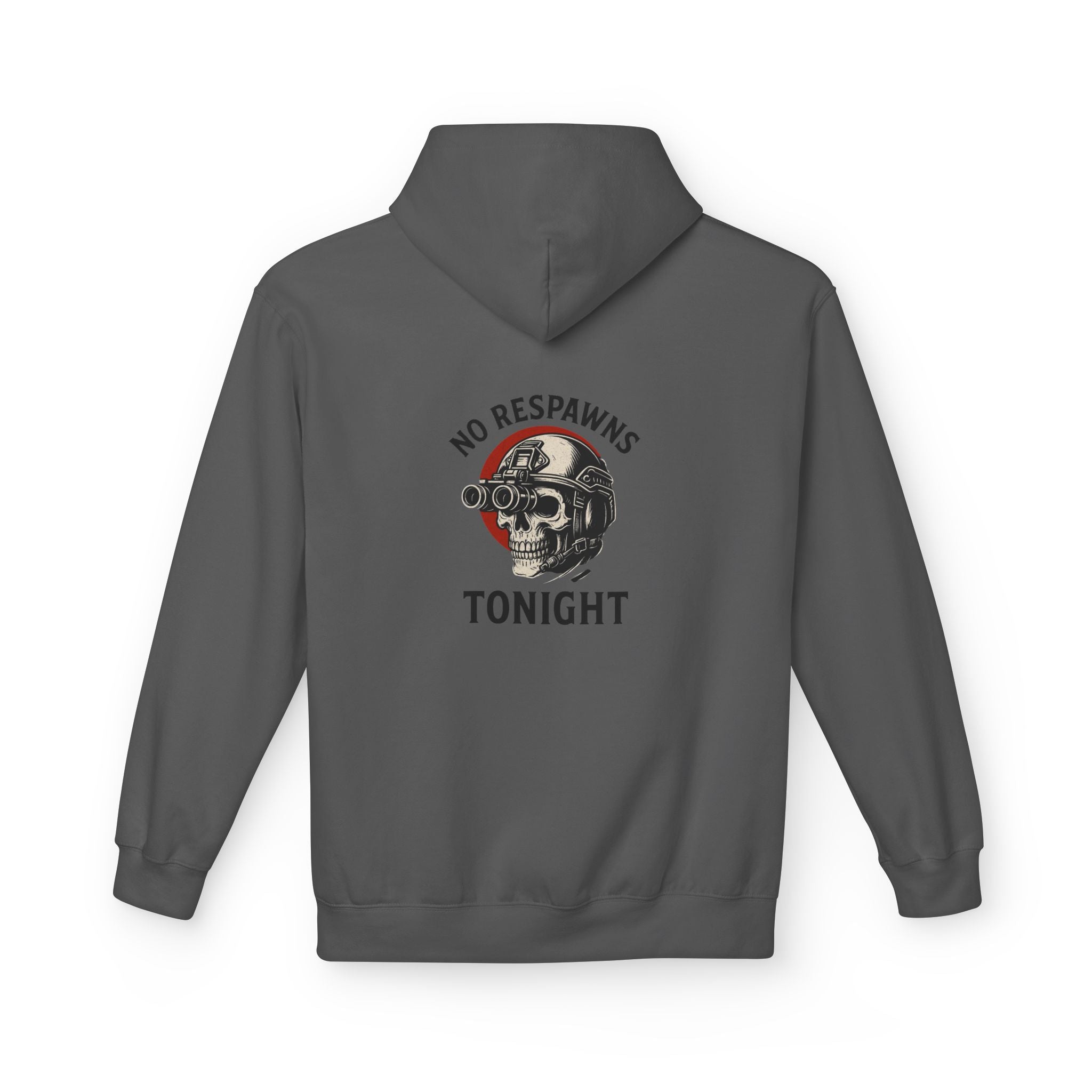 No Respawns Tonight Hoodie back print