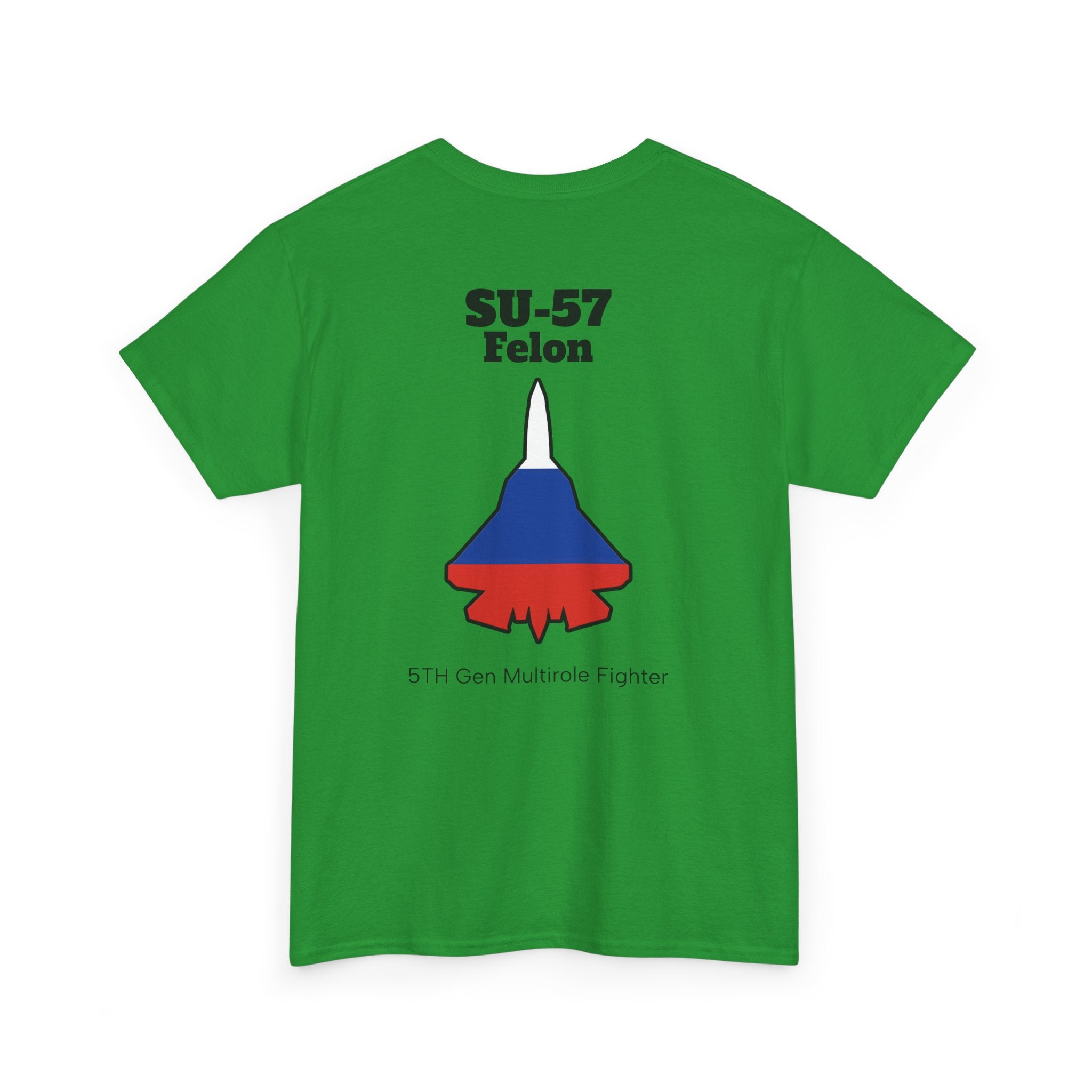 SU-57 Felon T-Shirt backprint