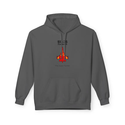 SU-35 Flanker-E Hoodie front print