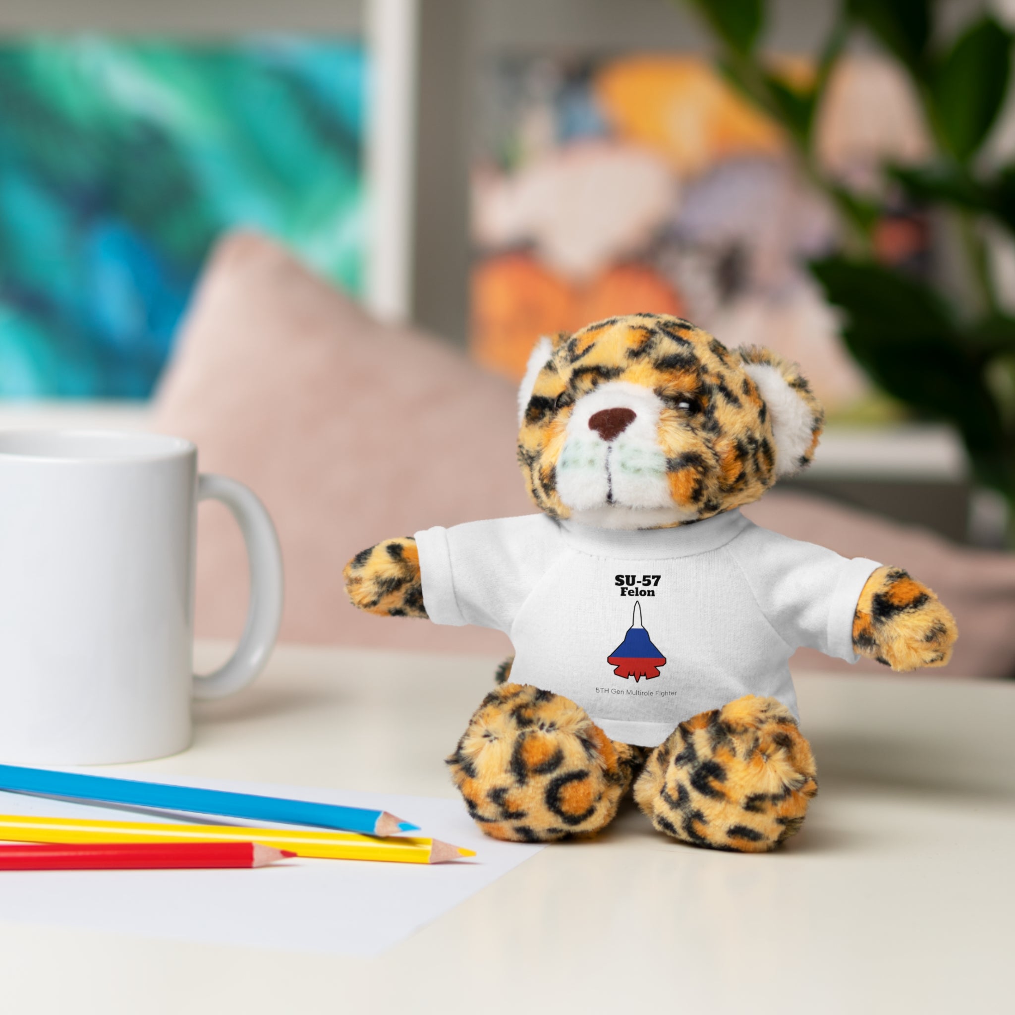 Customizable Stuffed Animal with T-Shirt