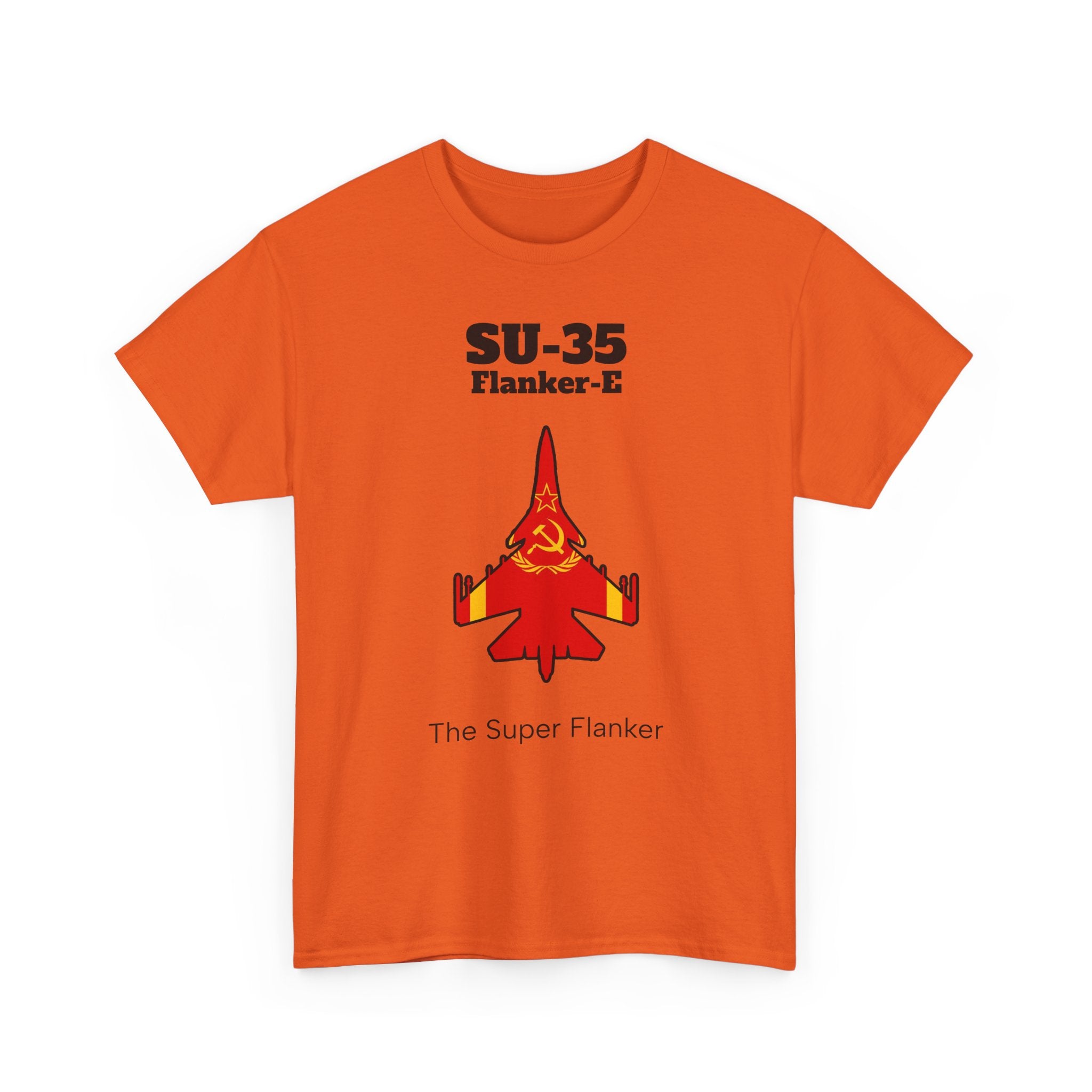 SU-35 Flanker-E T-Shirt front print