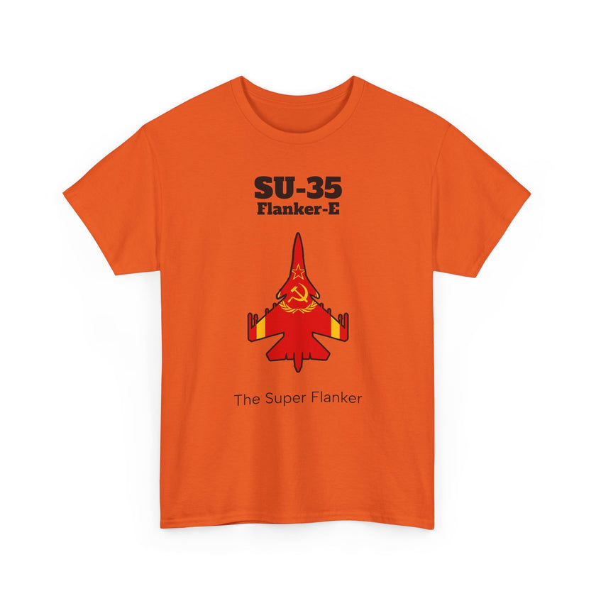 SU-35 Flanker-E T-Shirt front print
