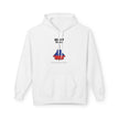 SU-57 Fighter Jet Fleece Hoodie front print