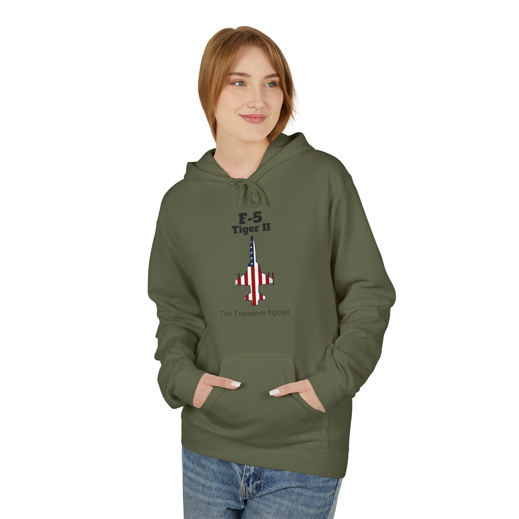 F-5 Tiger II Hoodie frontal print