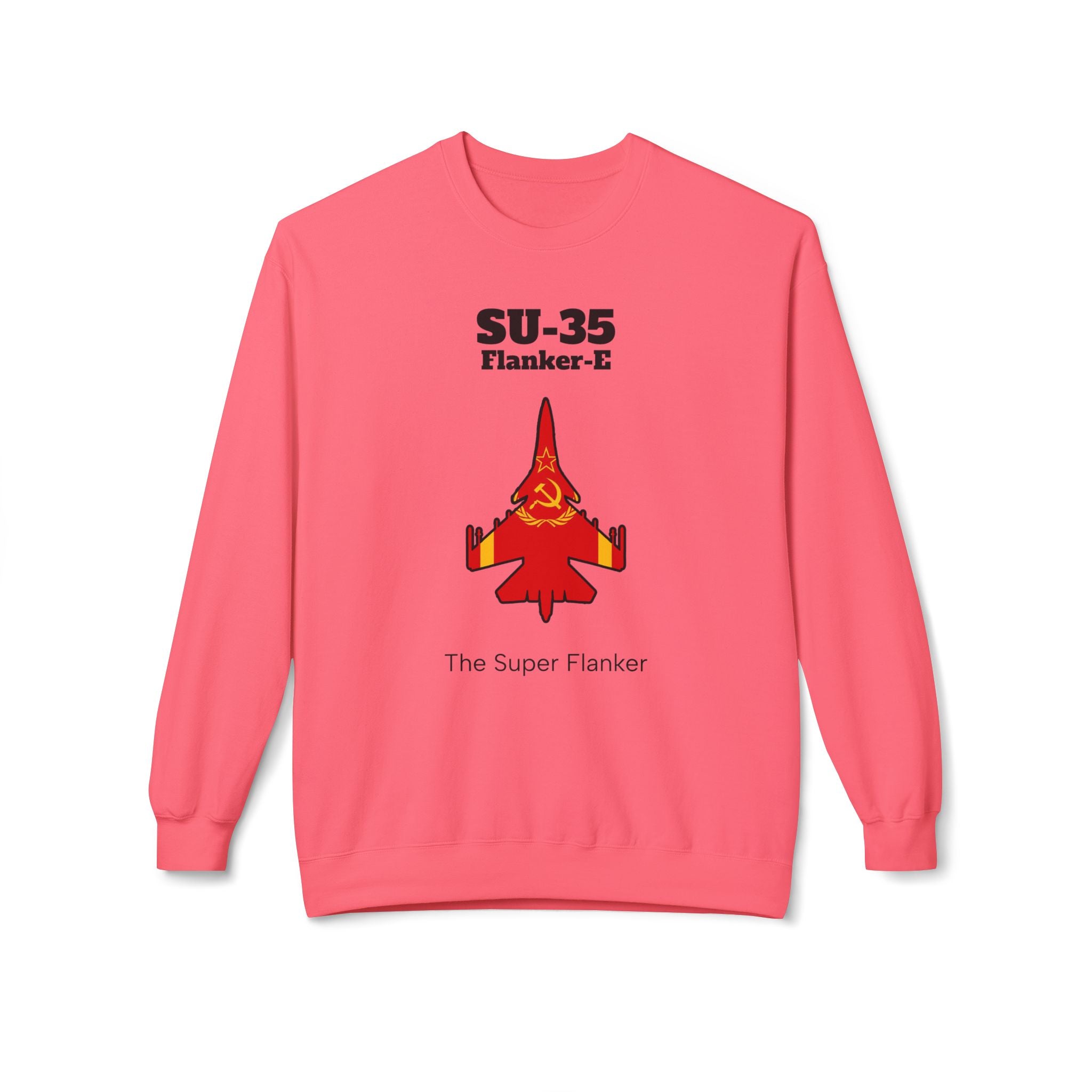 SU-35 Flanker-E Sweatshirt front print