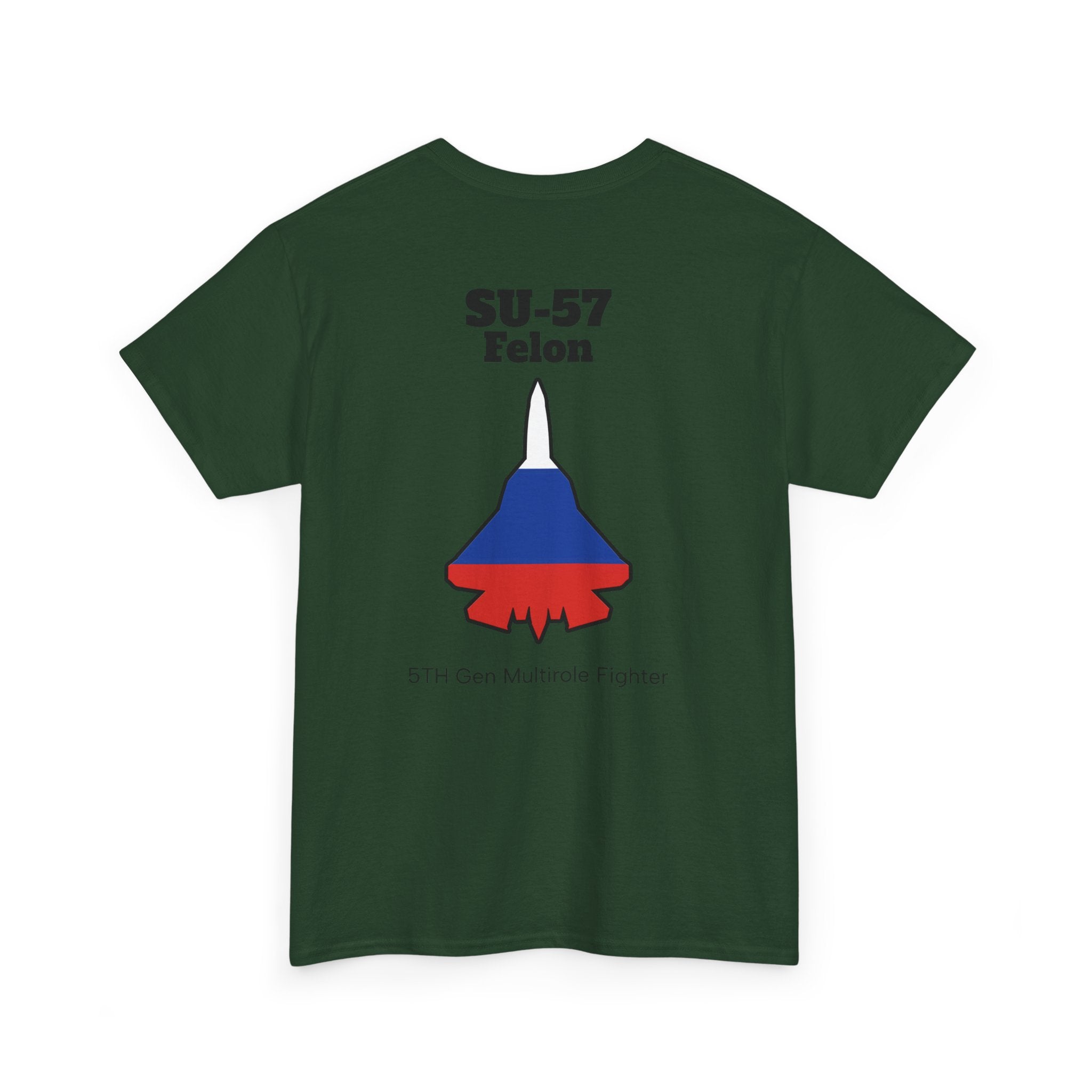 SU-57 Felon T-Shirt backprint