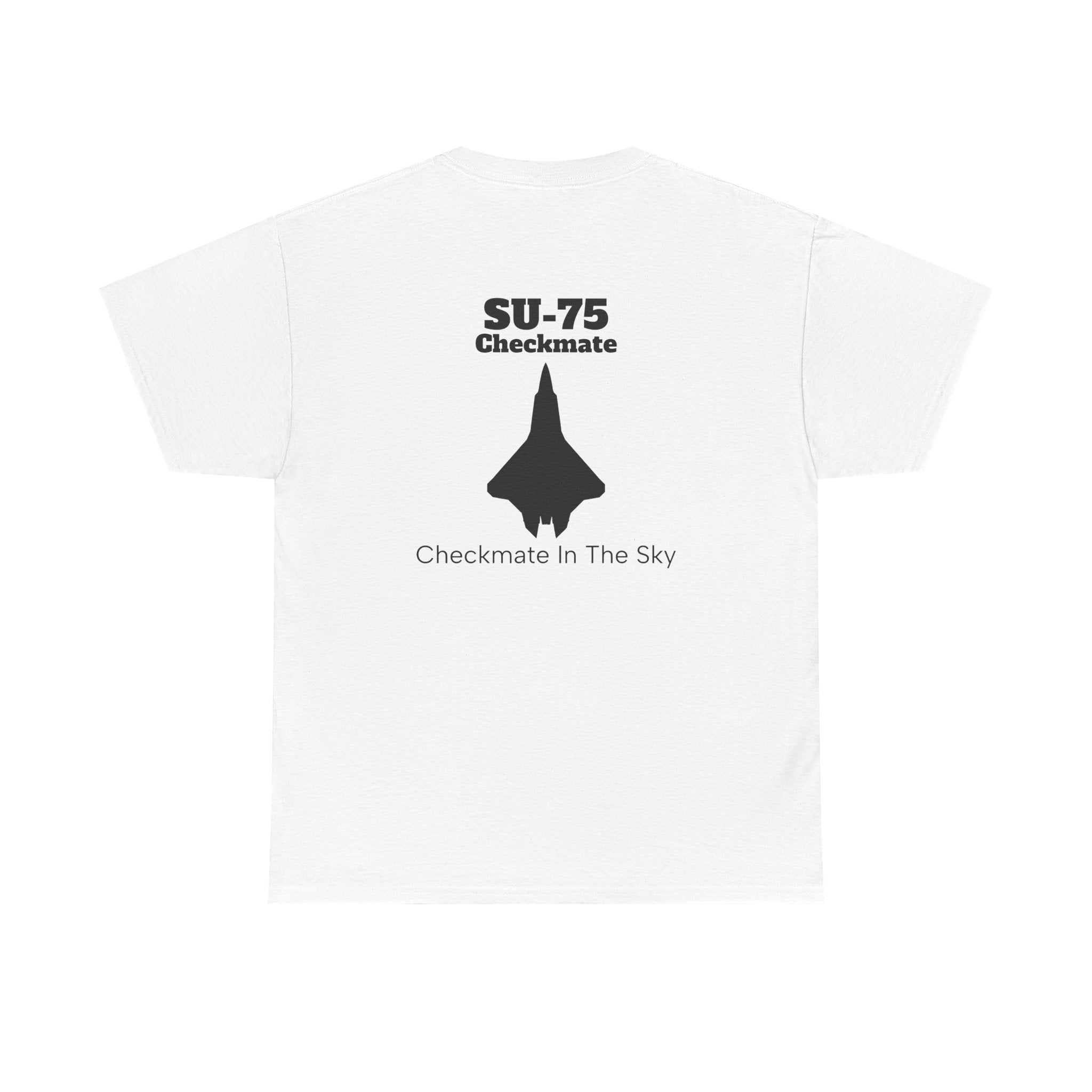 SU-75 Checkmate Aviation Tee - BackPrint