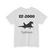 EF-2000 Typhoon Unisex Heavy Cotton Tee - Aviation Enthusiast Shirt