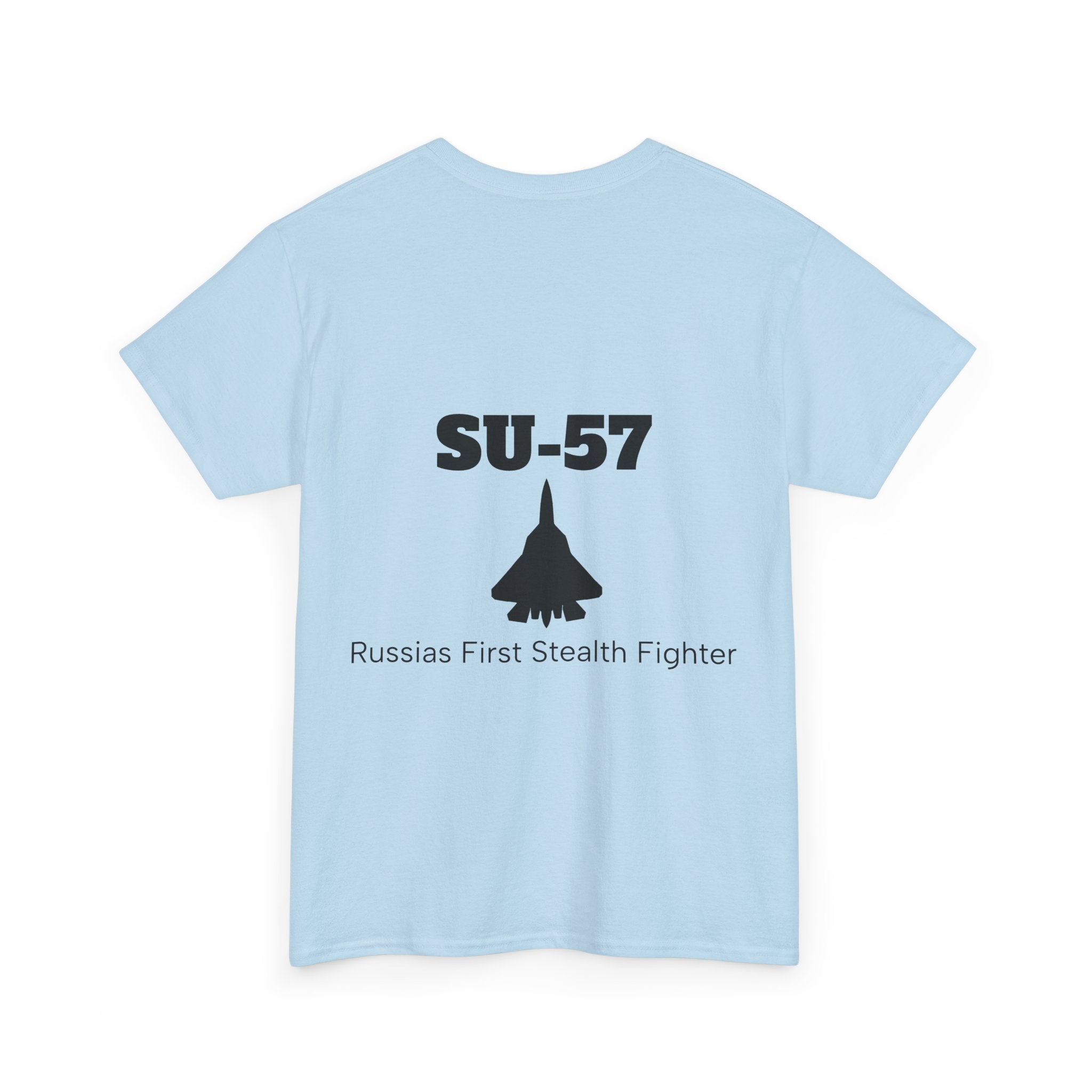 SU-57 Stealth Fighter Tee - BackPrint