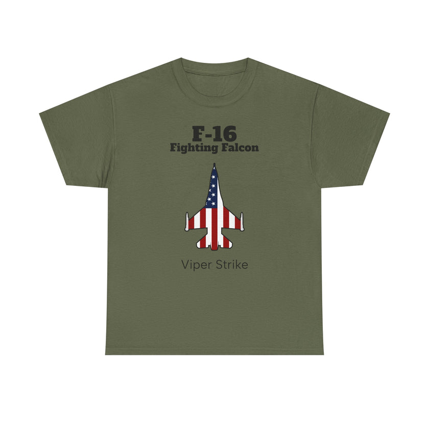 F-16 Fighting Falcon T-Shirt Front Print