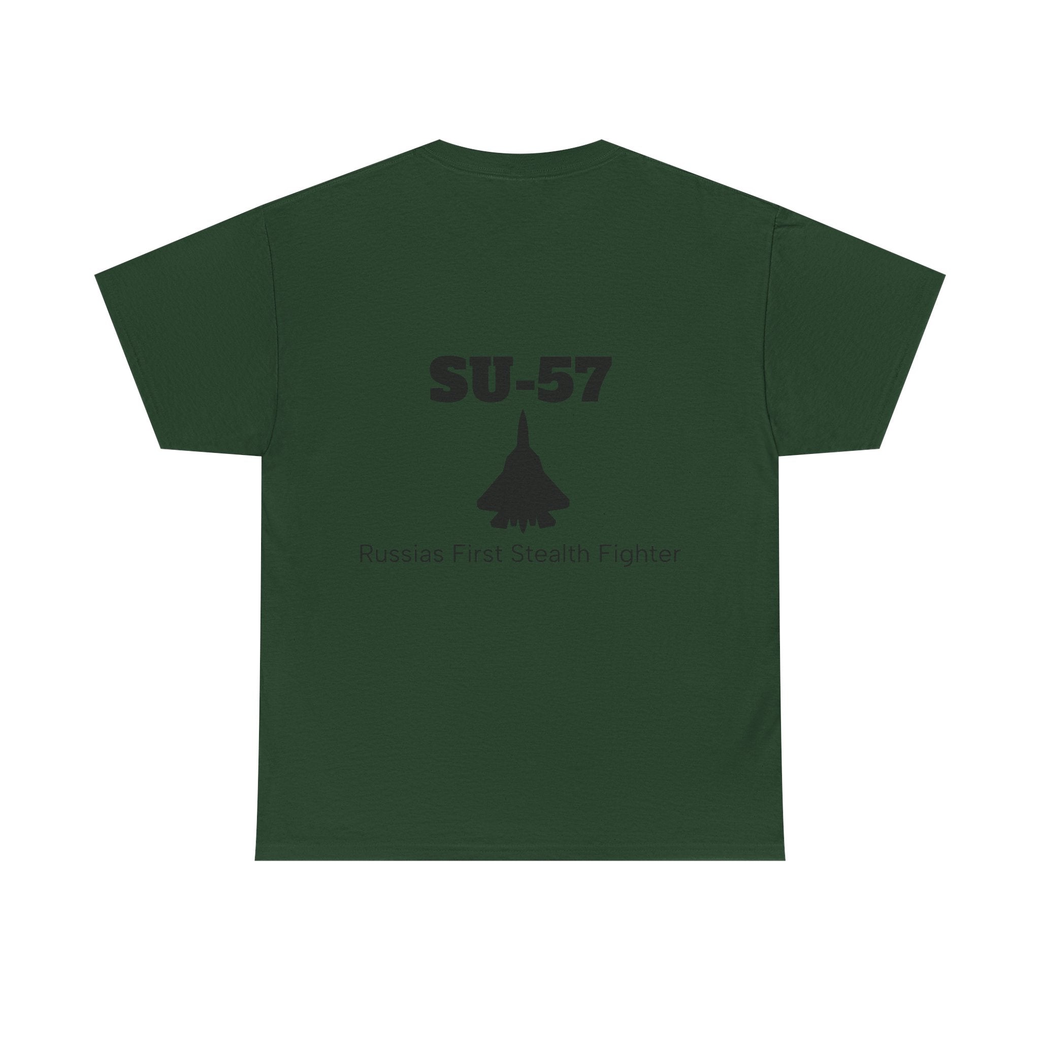 SU-57 Stealth Fighter Tee - BackPrint