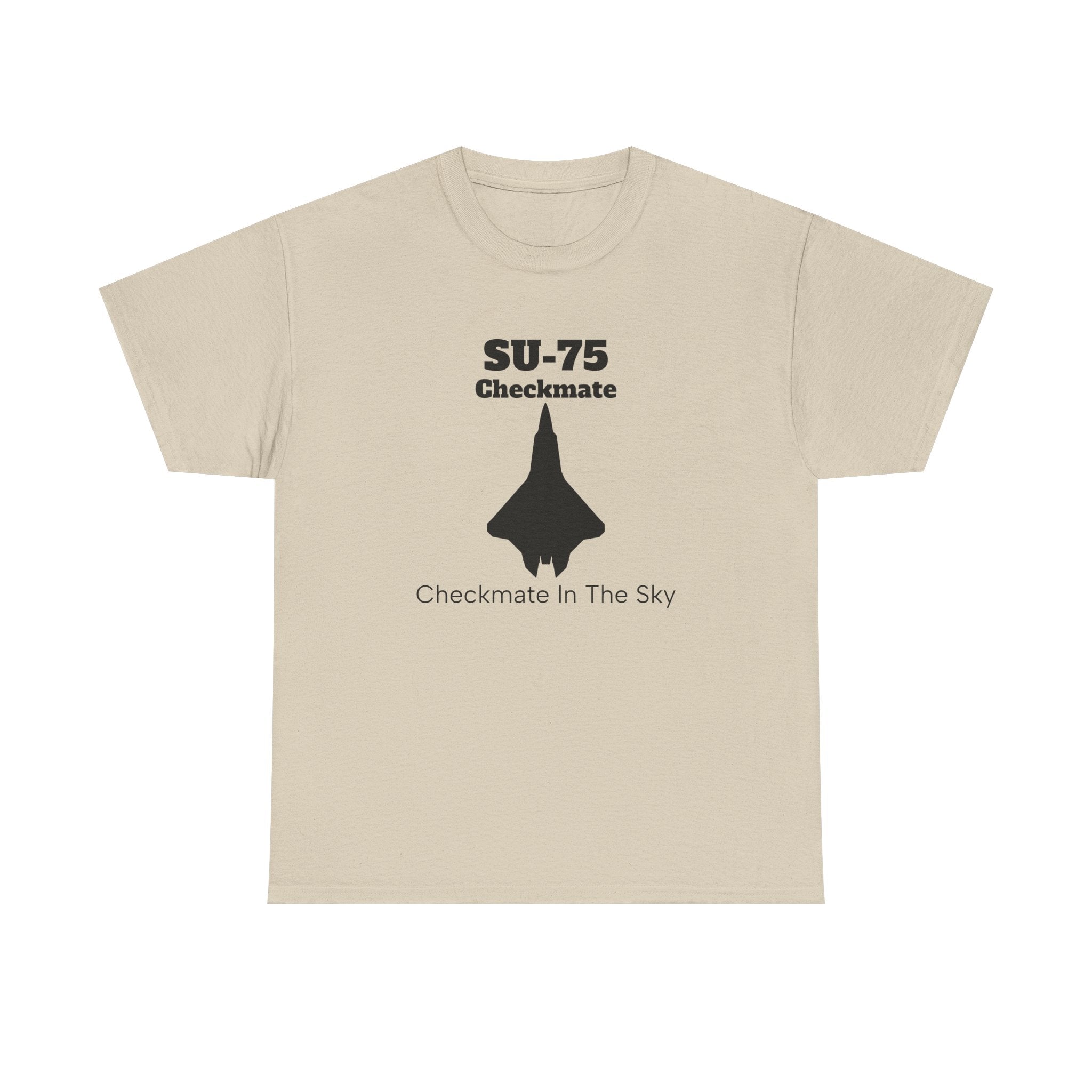 SU-75 Checkmate Unisex Heavy Cotton Tee - FrontPrint