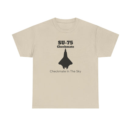 SU-75 Checkmate Unisex Heavy Cotton Tee - FrontPrint
