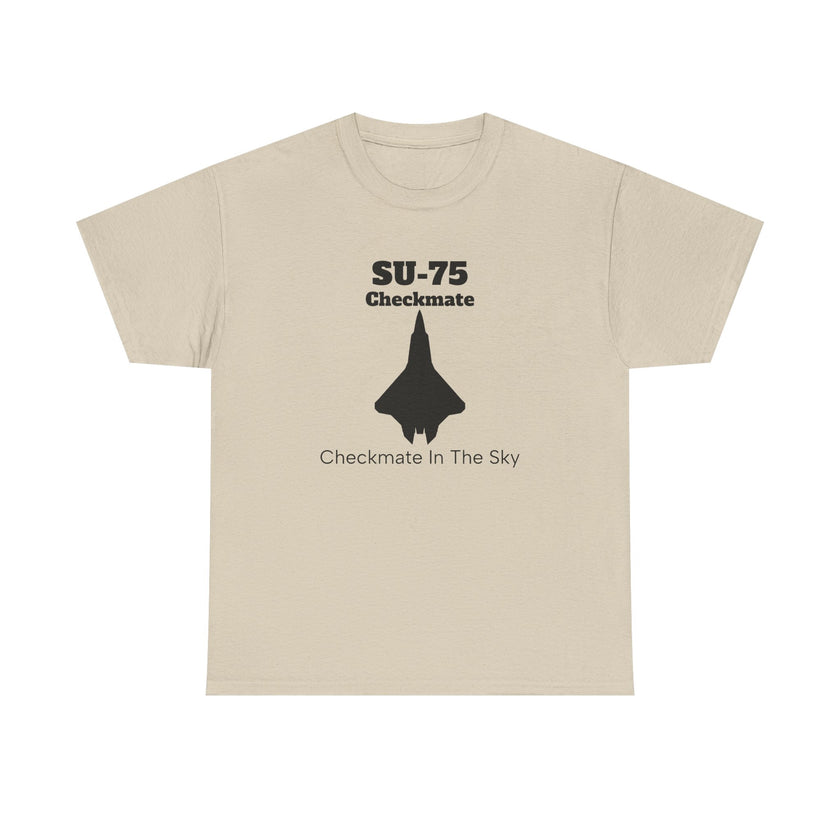 SU-75 Checkmate Unisex Heavy Cotton Tee - FrontPrint