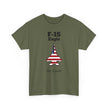 F-15 Eagle T-Shirt front print