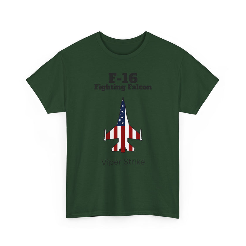 F-16 Fighting Falcon T-Shirt Front Print