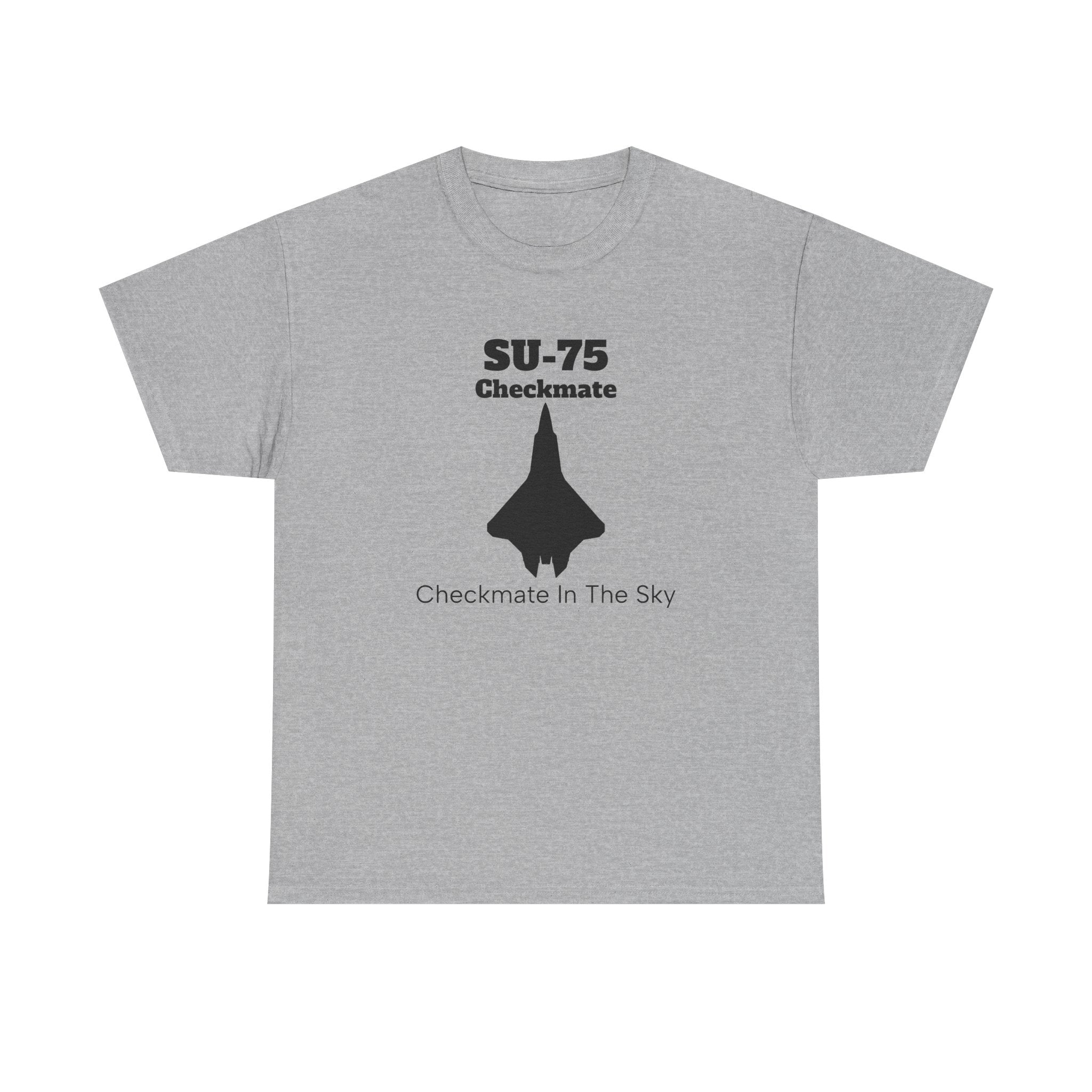 SU-75 Checkmate Unisex Heavy Cotton Tee - FrontPrint