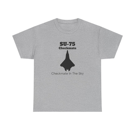 SU-75 Checkmate Unisex Heavy Cotton Tee - FrontPrint