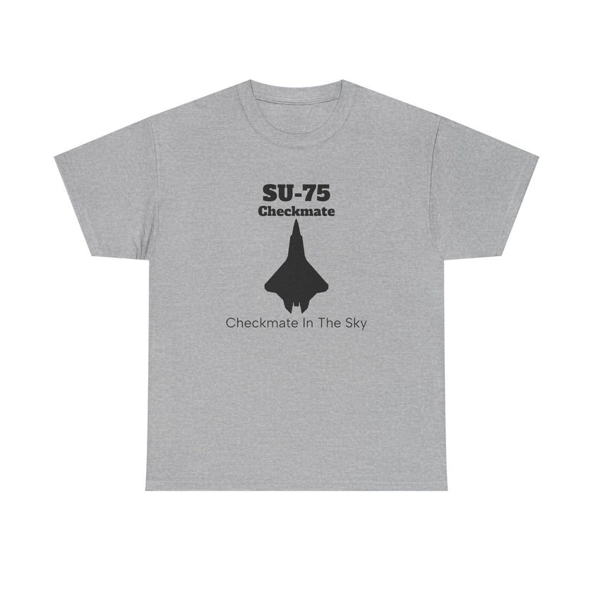 SU-75 Checkmate Unisex Heavy Cotton Tee - FrontPrint