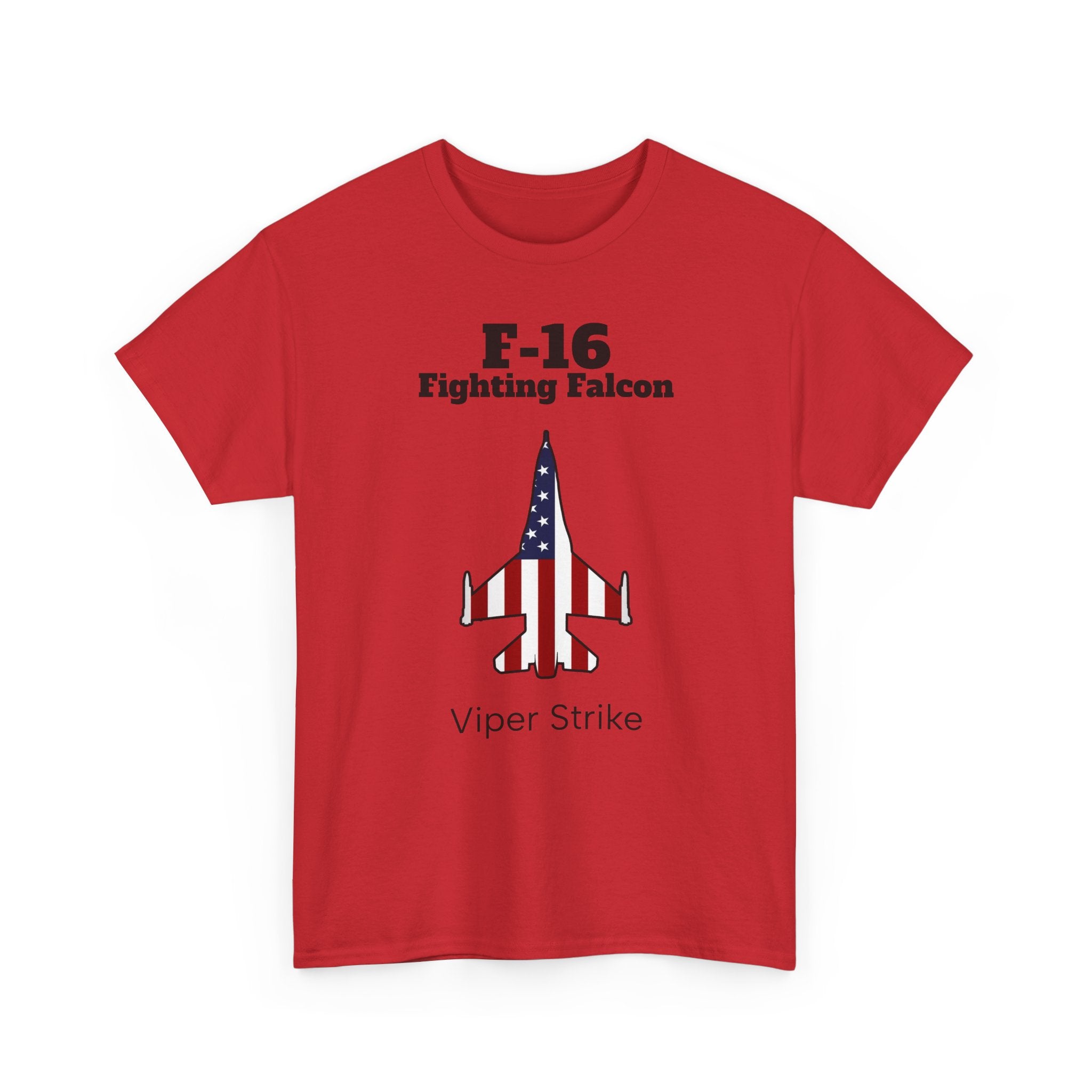 F-16 Fighting Falcon T-Shirt Front Print