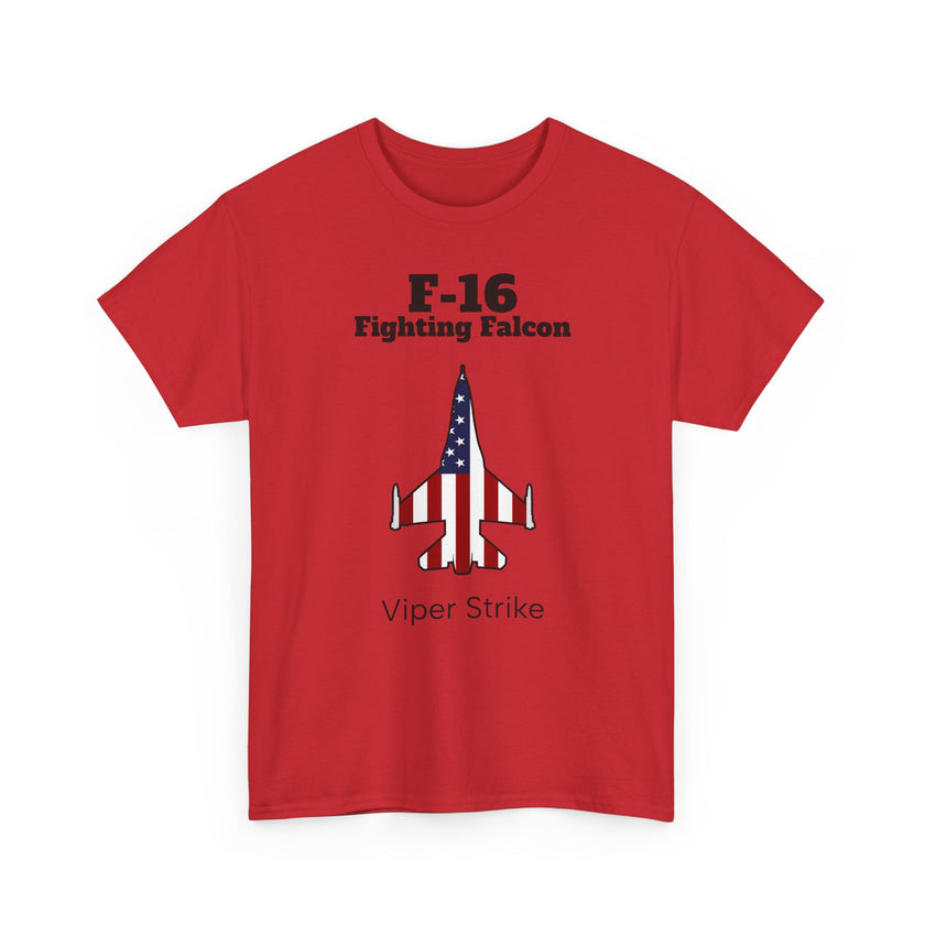 F-16 Fighting Falcon T-Shirt Front Print