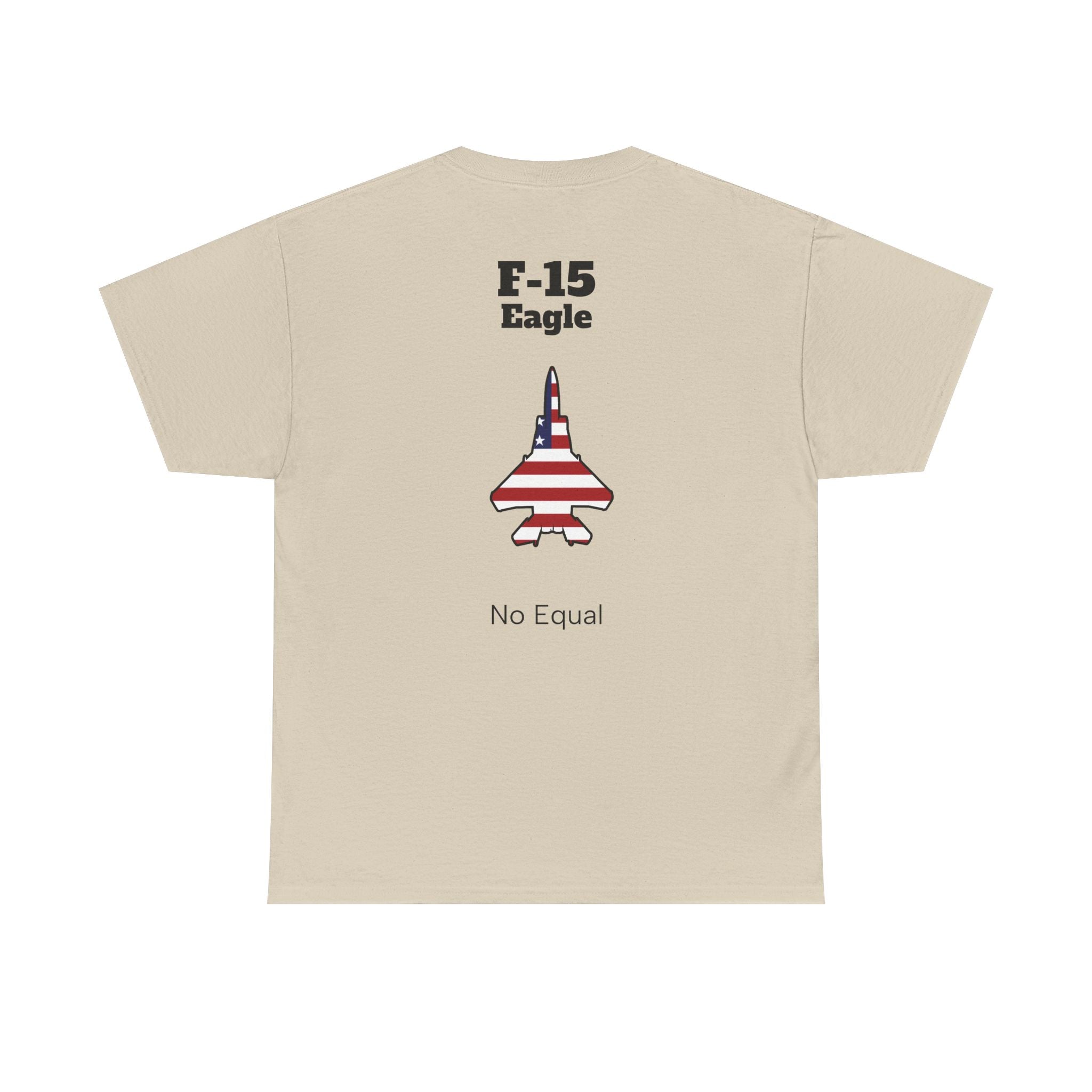 F-15 Eagle T-Shirt back print