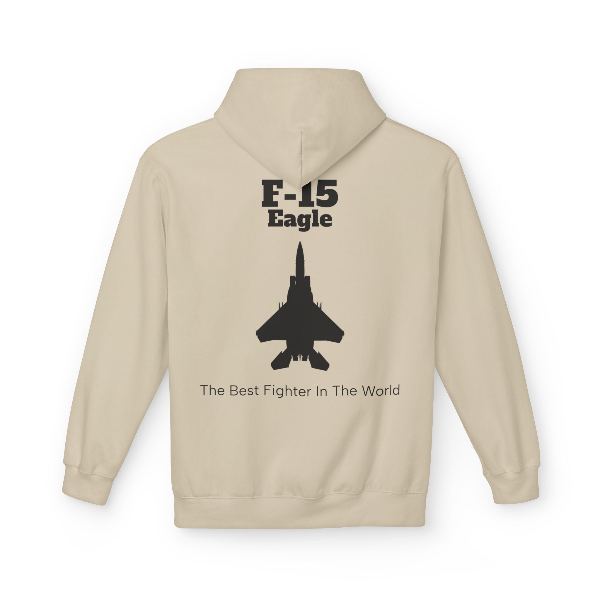 F-15 Eagle Fighter Hoodie - BackPrint