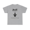 Su-47 Black Shark Aviation Tee - Prototype of Power - FrontPrint