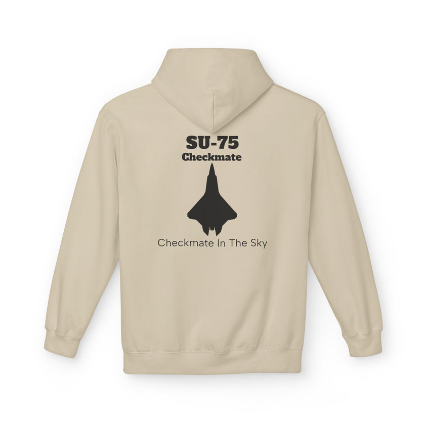 SU-75 Checkmate Fleece Hoodie - BackPrint