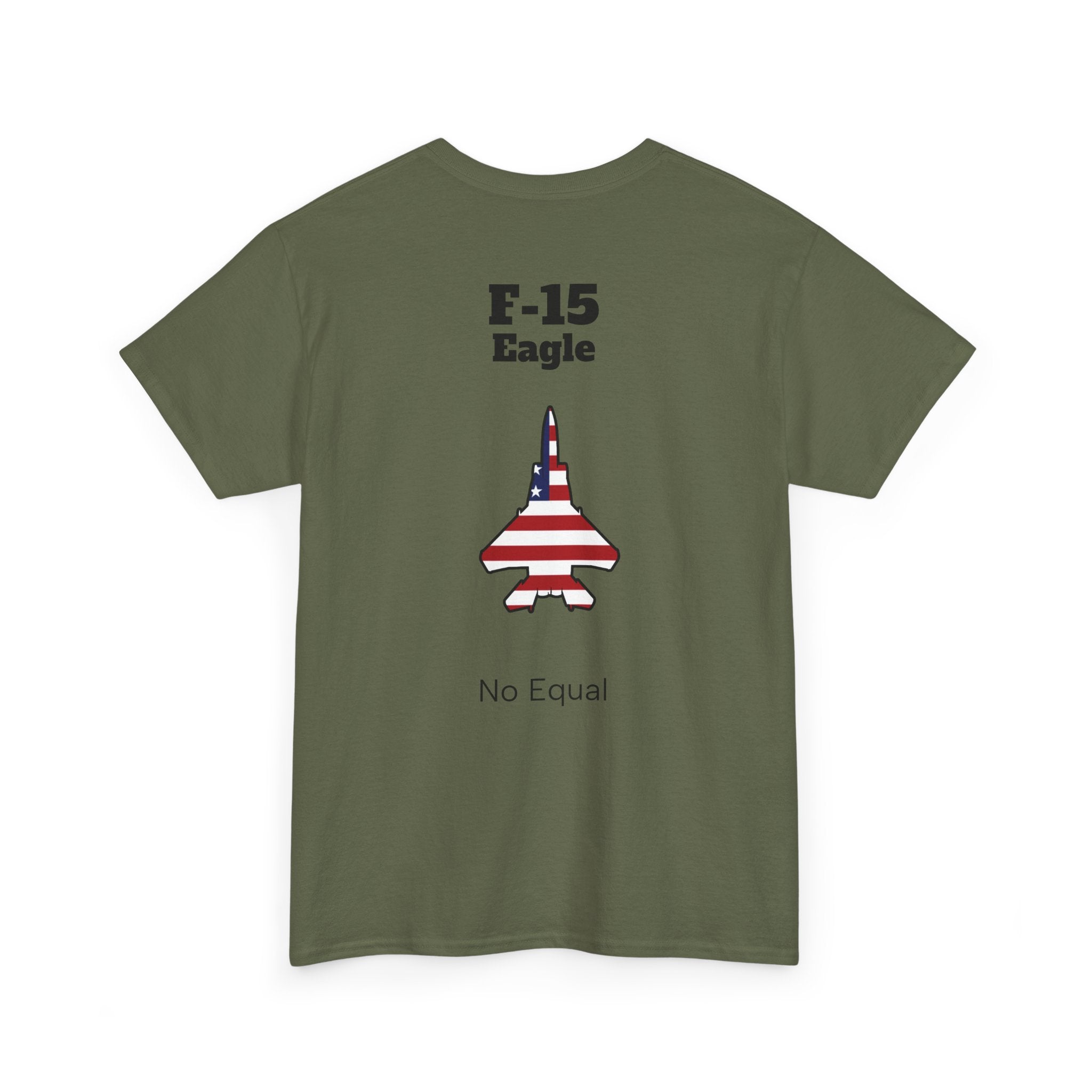 F-15 Eagle T-Shirt back print